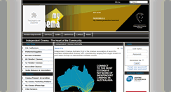 Desktop Screenshot of independentcinemas.com.au