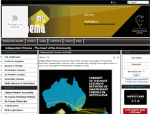 Tablet Screenshot of independentcinemas.com.au
